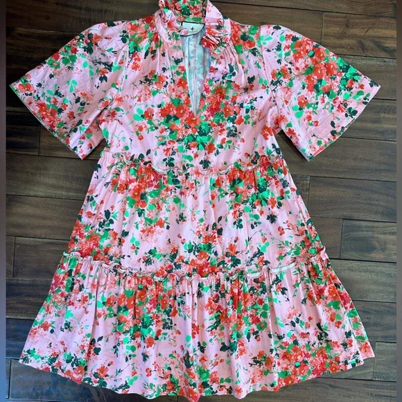 Tuckernuck Peony Meadows Crawford Dress - Picture 6 of 7